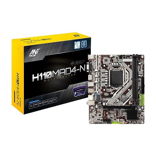 Ant Value H110MAD4-N Motherboard