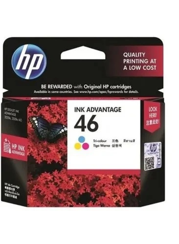 HP 46 Tri-Color Ink Cartridge