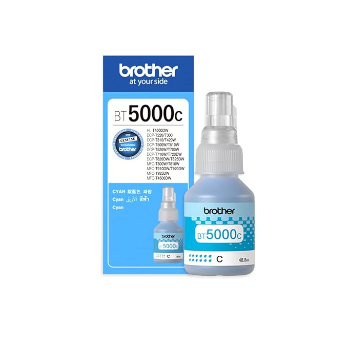 Brother BT5000C Cyan Ink Bottle