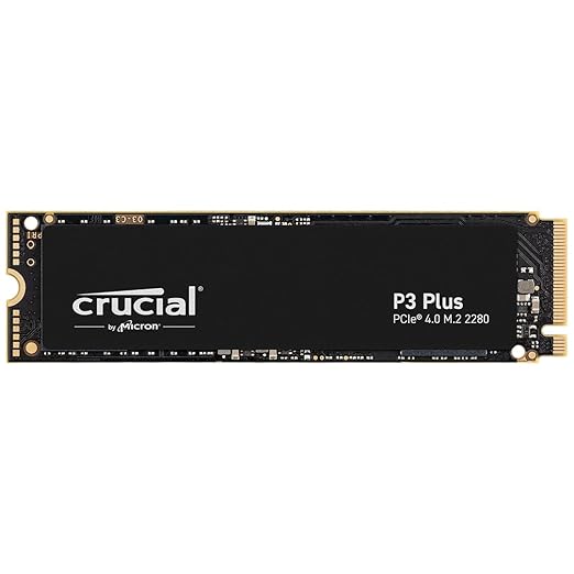 Crucial 1TB 5000 MB P3 Plus M.2 NVMe SSD
