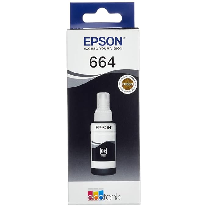 Epson T6641 Black Ink Bottle