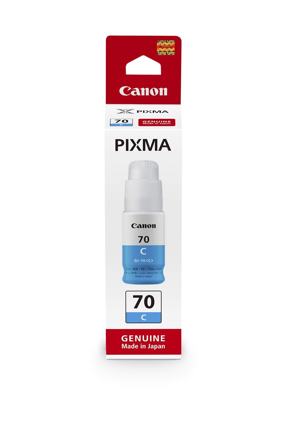 Canon GI70 Cyan Ink Bottle