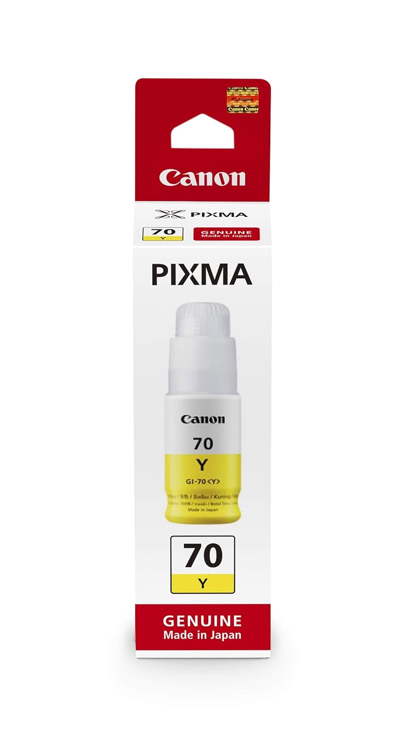 Canon GI70 Yellow Ink Bottle