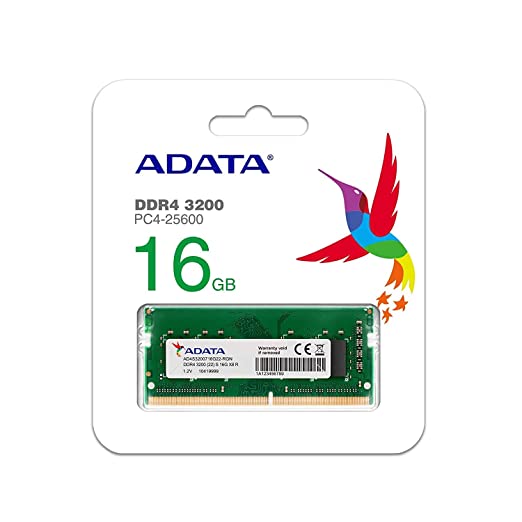 ADATA 16GB DDR4 Laptop Memory 3200Mhz