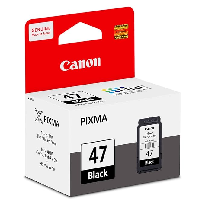 Canon PG47 Black Cartridge