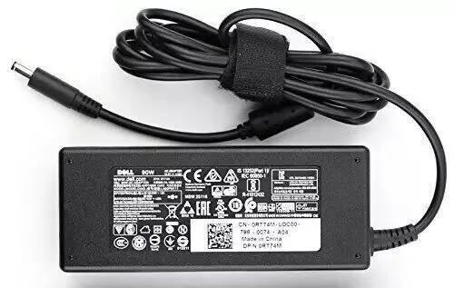 Dell 90W Small pin Laptop Power Adapter