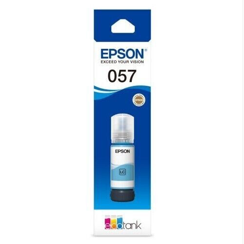 Epson 057 Light Cyan Ink bottle