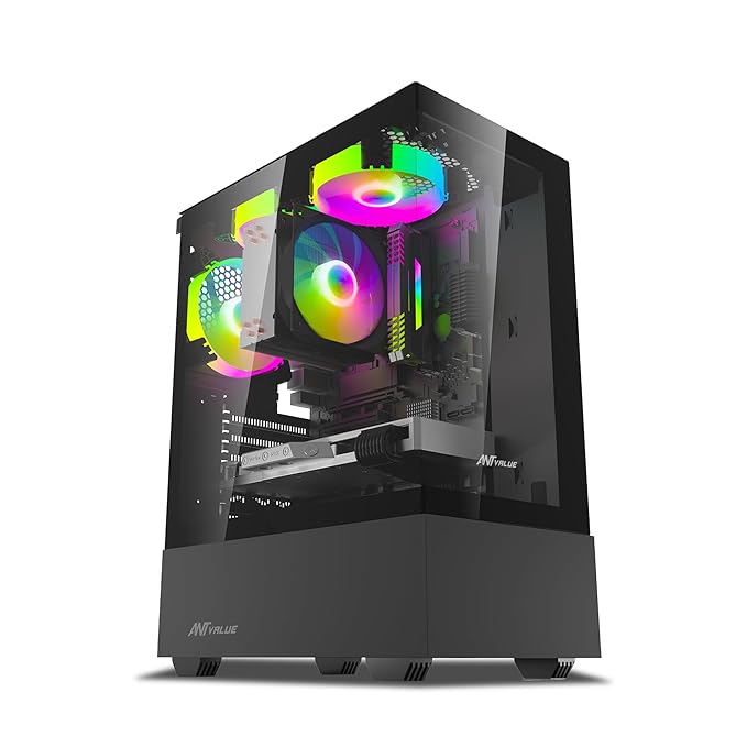 Ant Value Chassis CV100 Mid-Tower Black