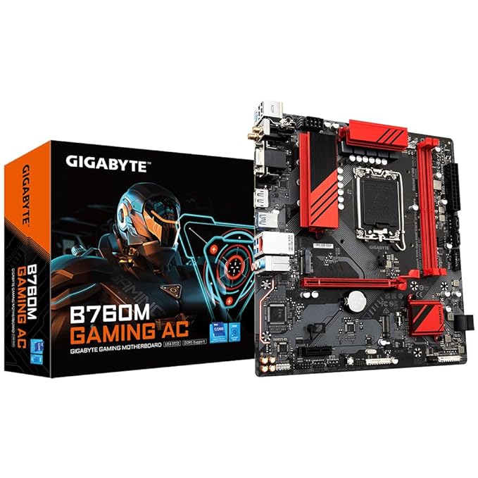 Gigabyte B760M Gaming AC DDR5 Motherboard