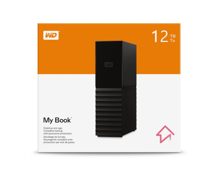 Western Digital 12Tb My Book External Hard Disk Drive
