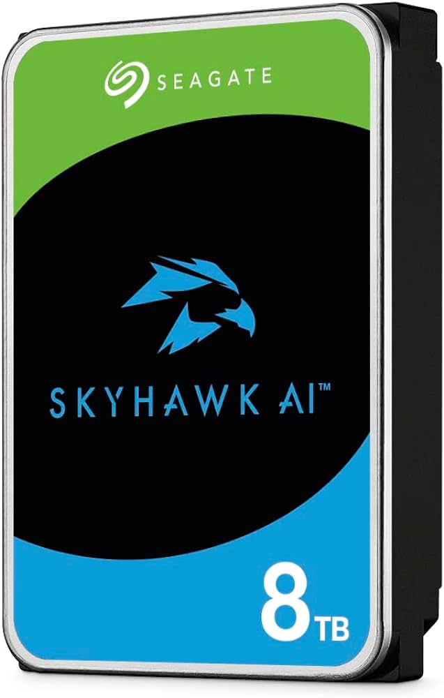 Seagate Skyhawk AI 8TB Surveillance Internal Hard Drive