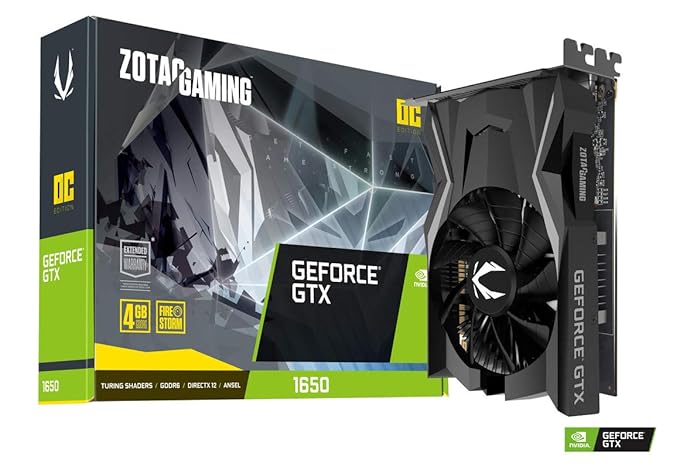 Zotac Gaming GeForce GTX 1650 GDDR6 4GB Graphics Card