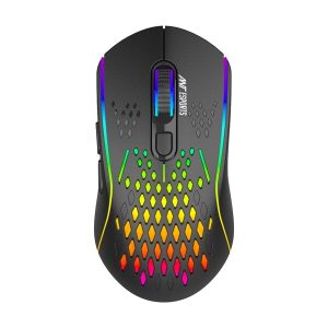 Ant Esports GM700 RGB Gaming Wireless Mouse - Black