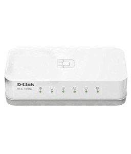 Dlink 5Port DES-1005C 10/100 Mbps Unmanaged Desktop Switch