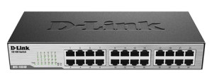 D-Link DES-1024D 24-Port 10/100 Unmanaged Desktop Switch
