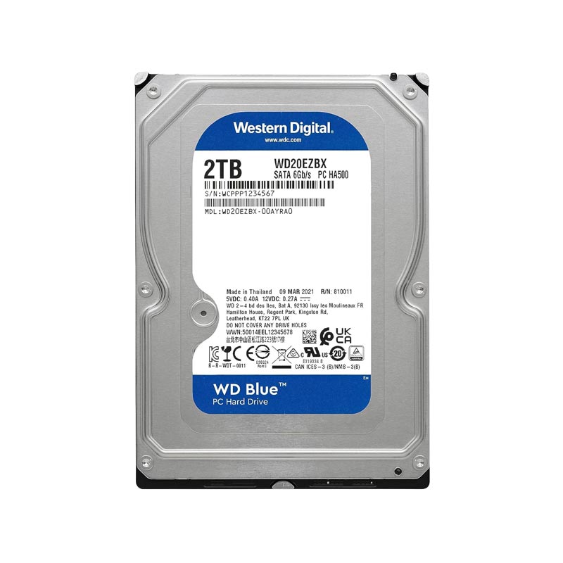 Western Digital 2TB Desktop Hard Drive – Priya Computers