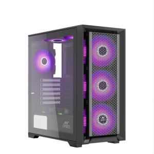 Ant Esports SX7 Mid Tower Gaming Cabinet- Black