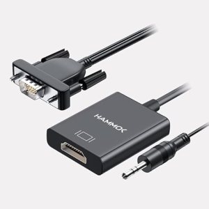 Hammok Simon VGA to HDMI Converter with Audio