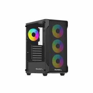 Coconut Nova 550 RGB Gaming Cabinet- Black
